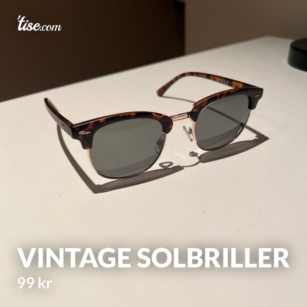 Vintage solbriller