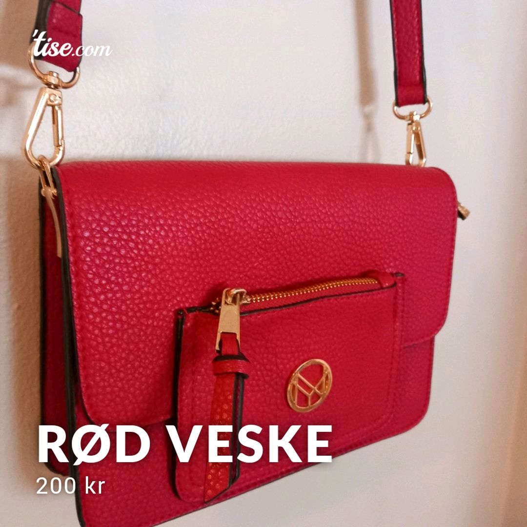 Rød Veske