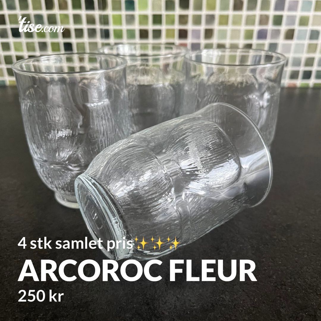 Arcoroc Fleur