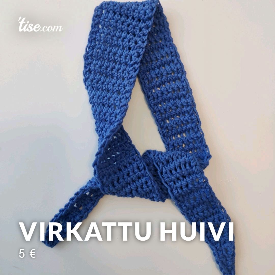 Virkattu huivi