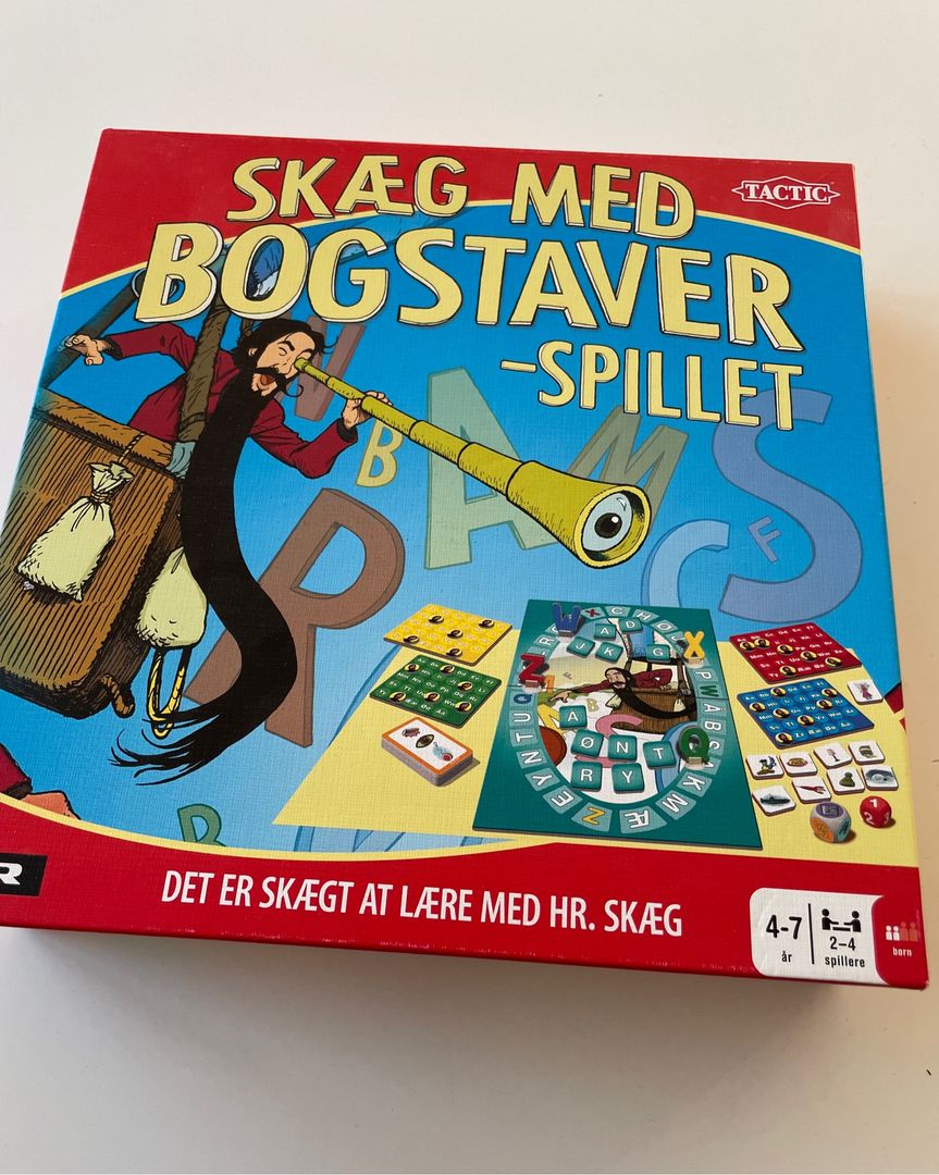 Skæg med bogstaver