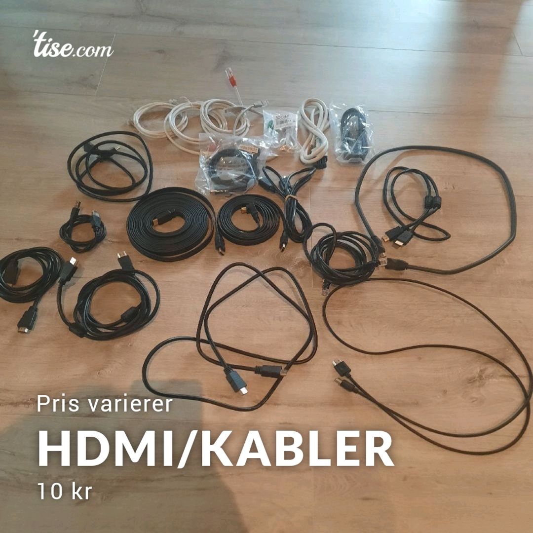 Hdmi/kabler