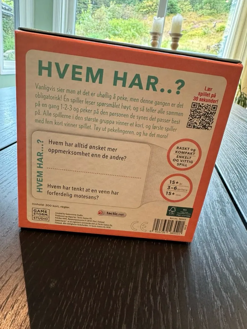 Hvem har spill