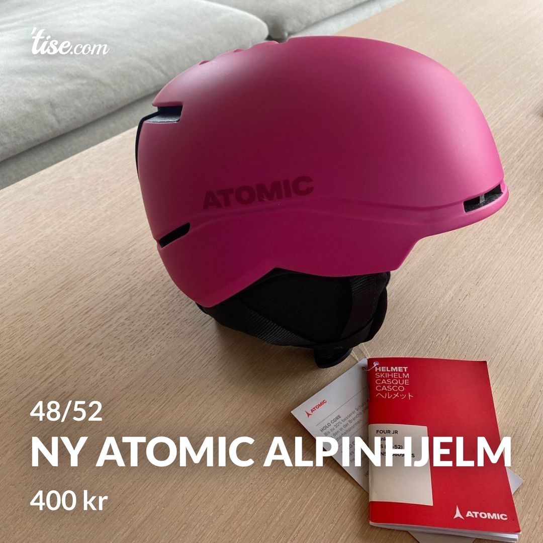 NY Atomic alpinhjelm