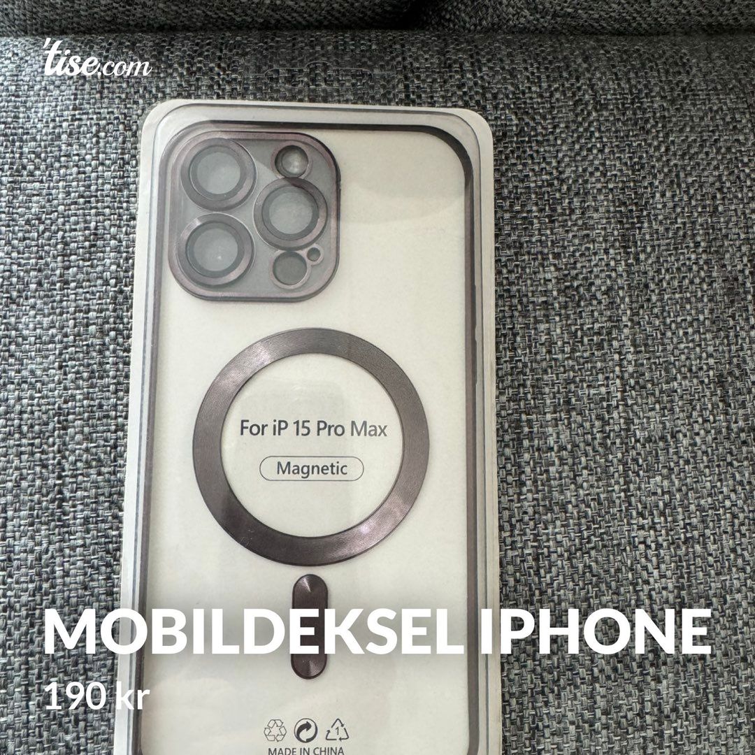 Mobildeksel iphone