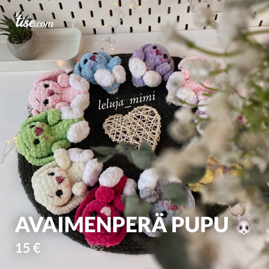 Avaimenperä pupu 🐰