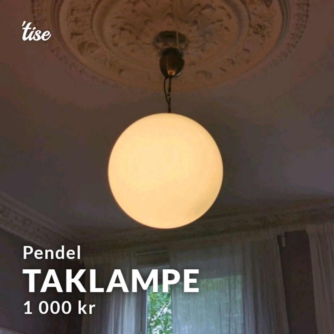 Taklampe