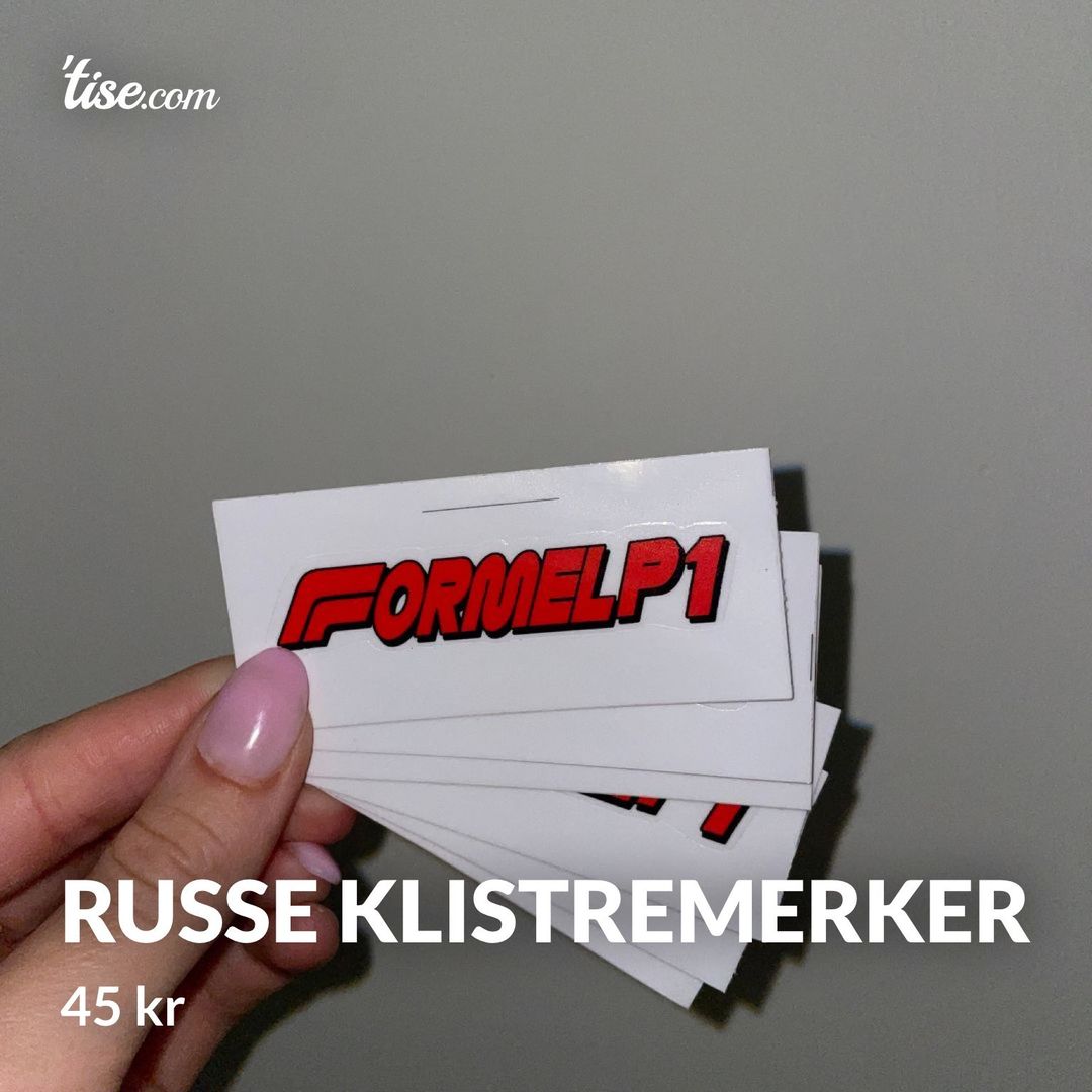 Russe klistremerker