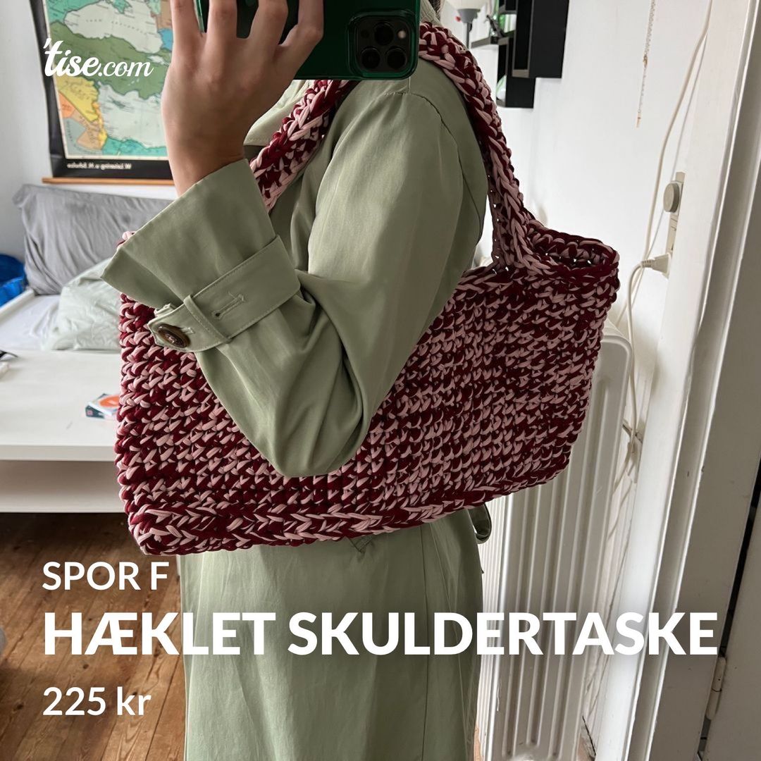 Hæklet skuldertaske