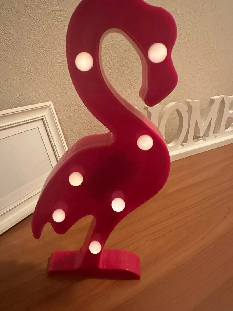 Flamingo lampe