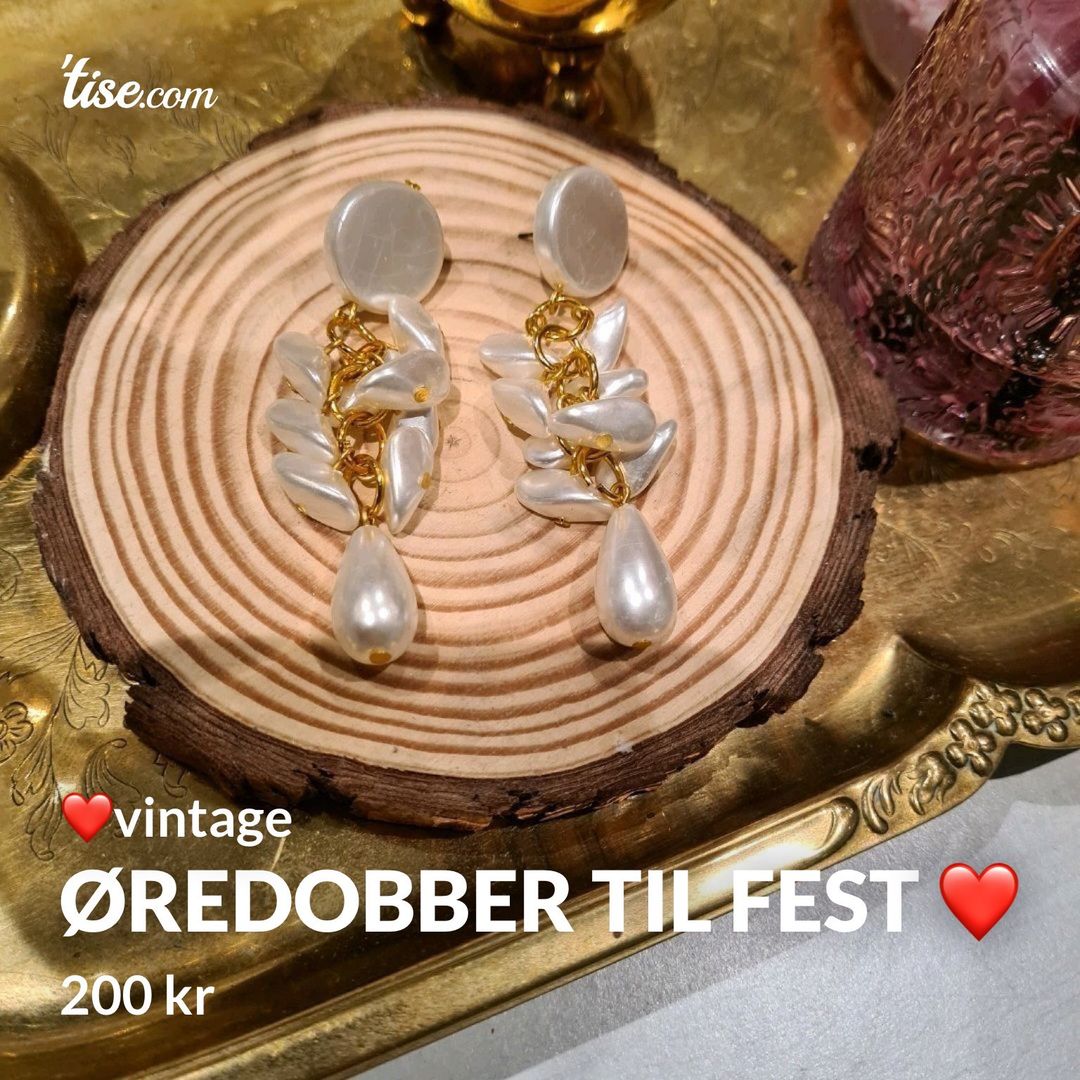 Øredobber Til fest ❤