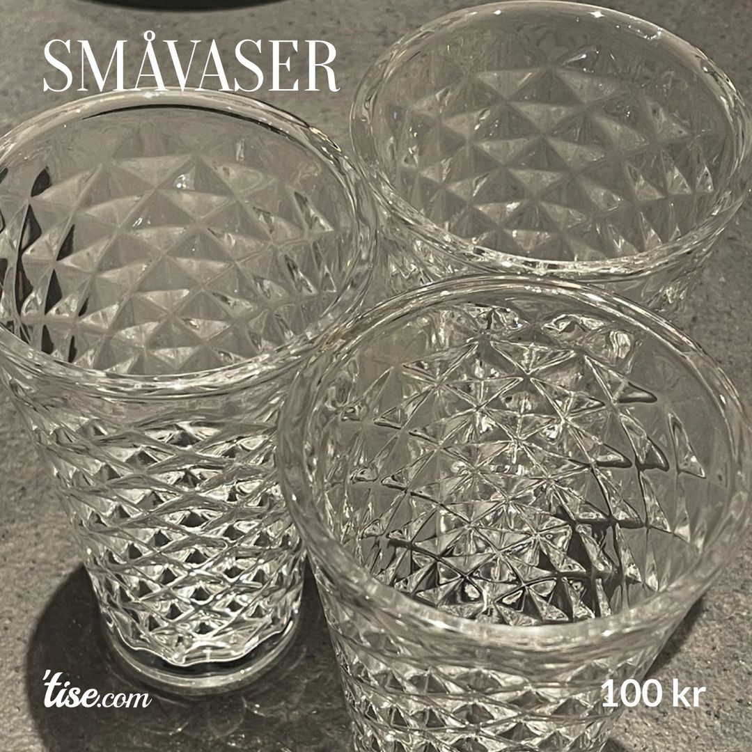 Småvaser