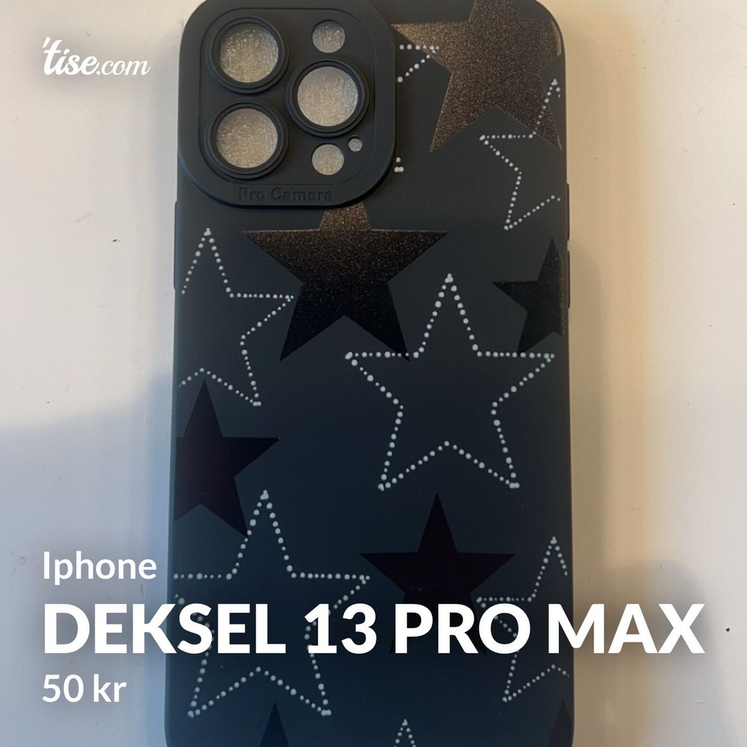 Deksel 13 pro max