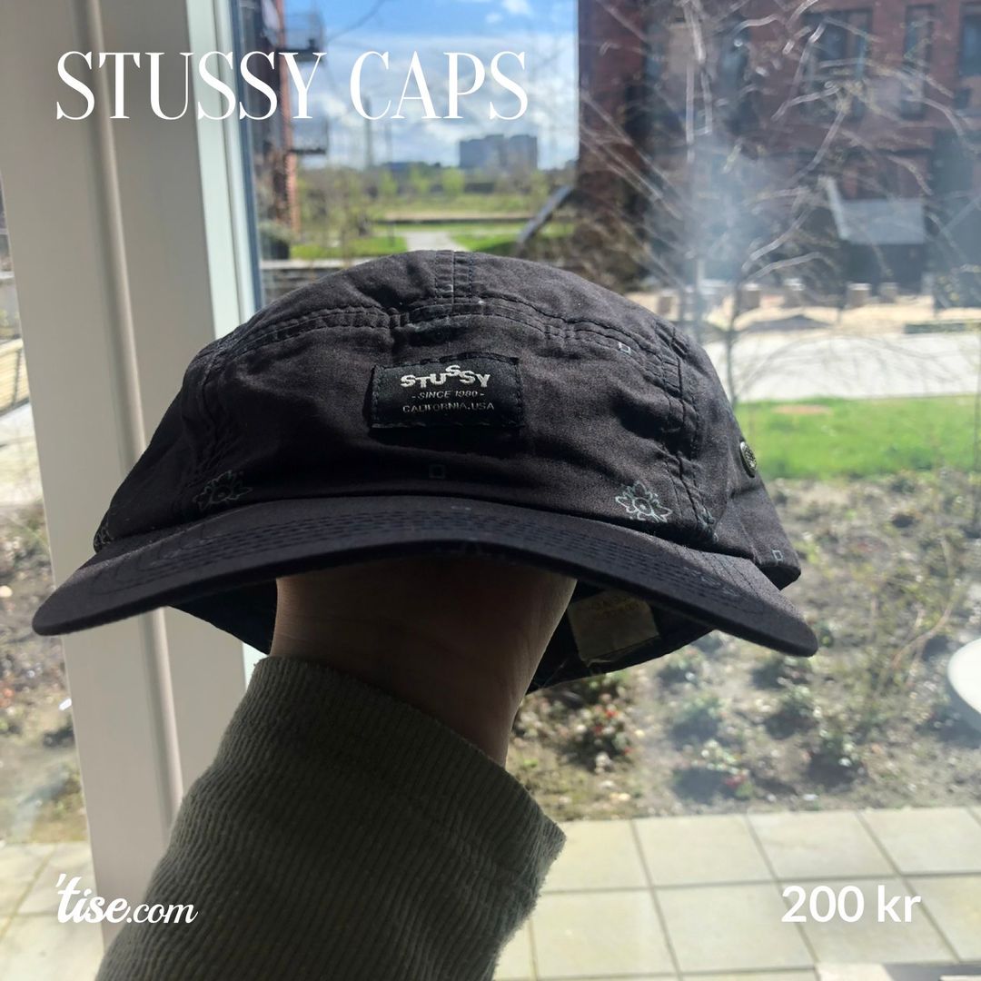 Stussy caps