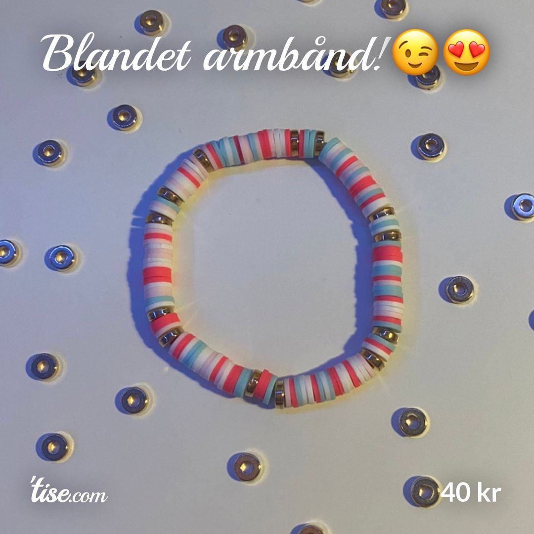 Blandet armbånd!😉😍