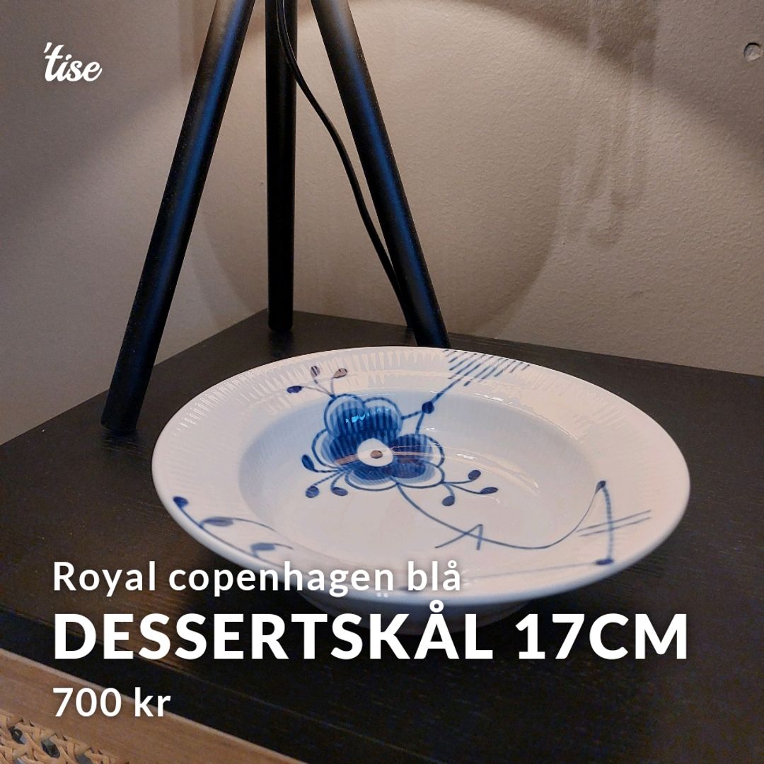 Dessertskål 17cm