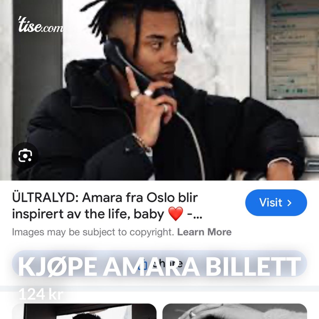 Kjøpe amara billett