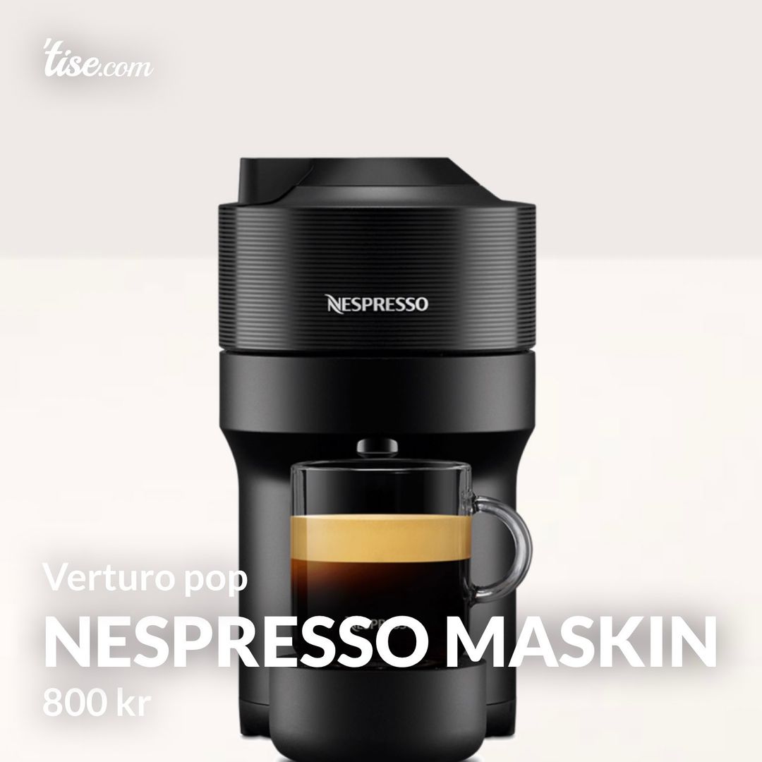 Nespresso maskin