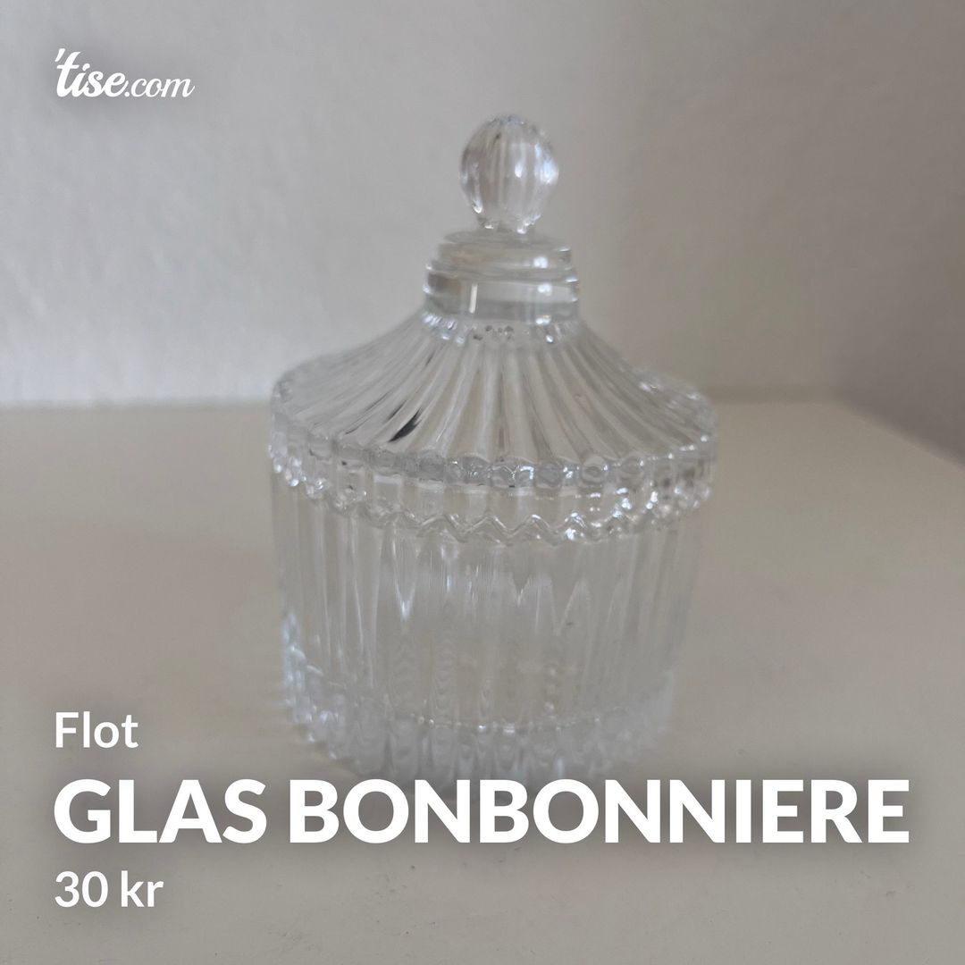 Glas bonbonniere