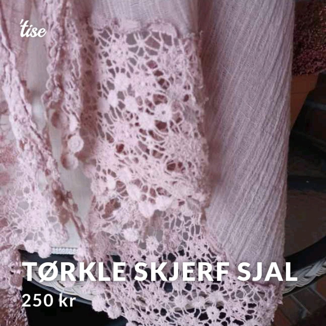 Tørkle Skjerf Sjal