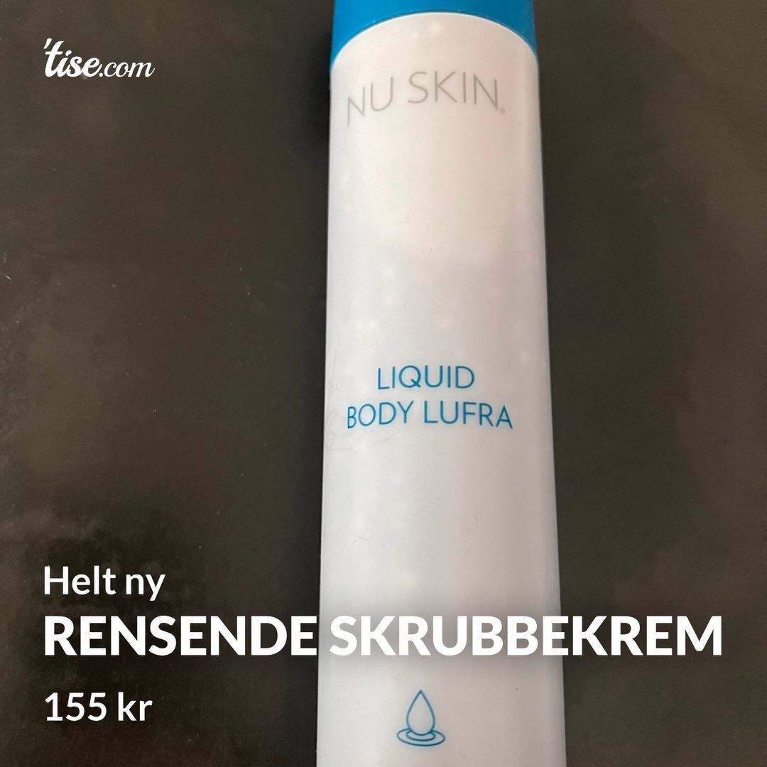 Rensende skrubbekrem