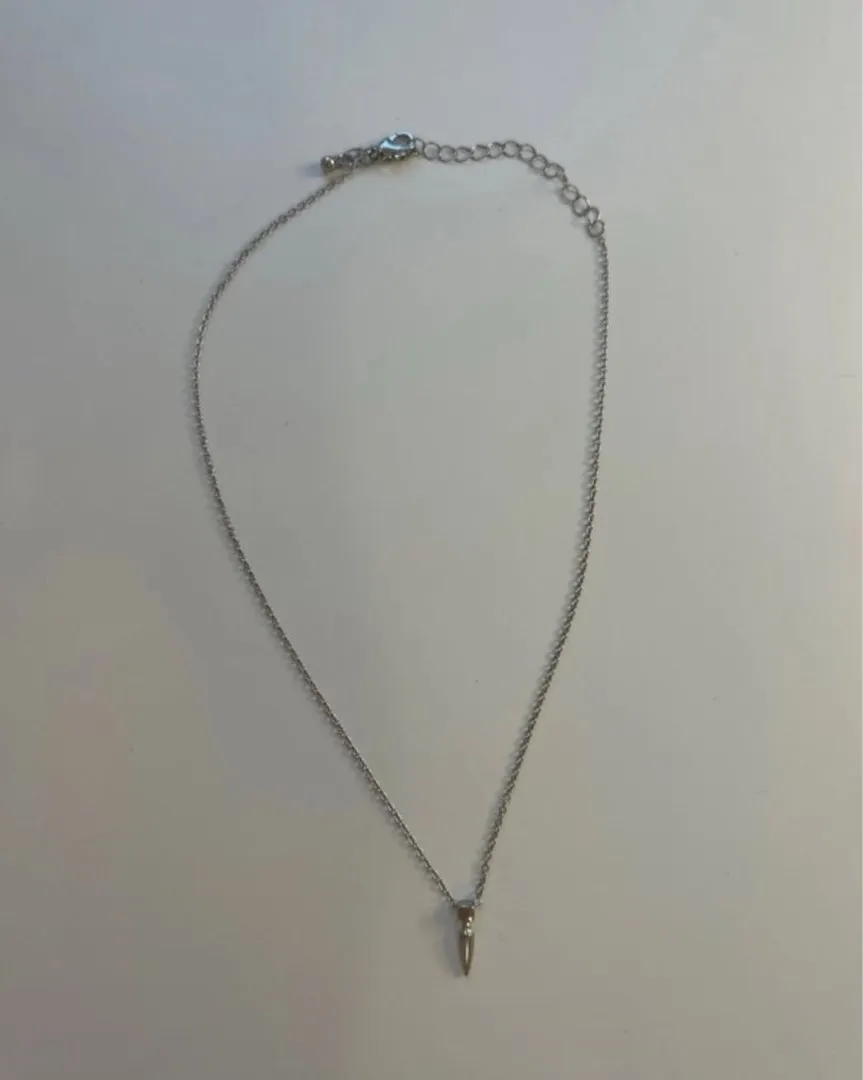 Silver necklace