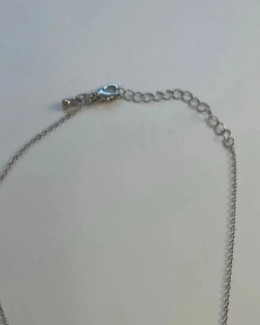 Silver necklace