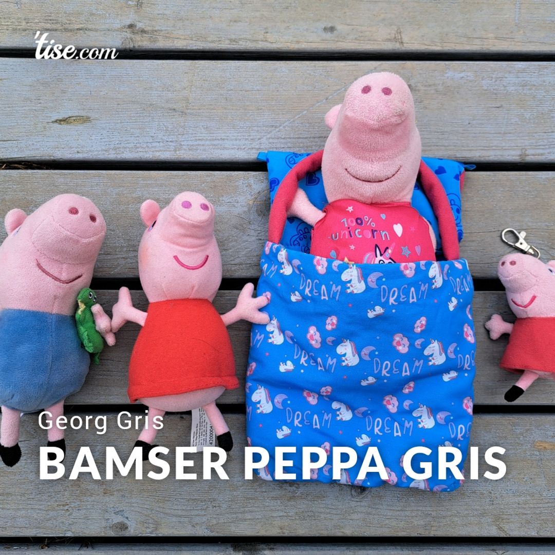 Bamser Peppa Gris