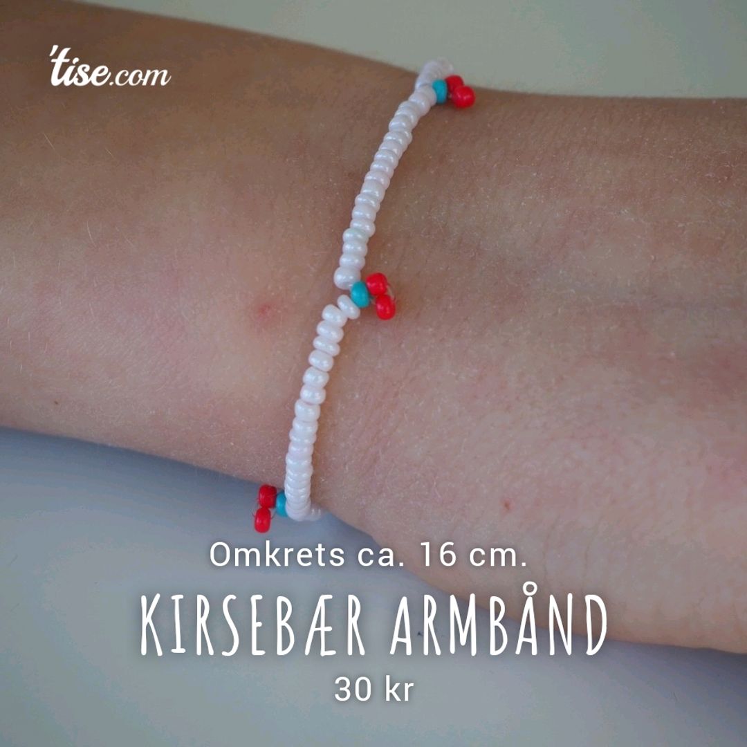 Kirsebær armbånd