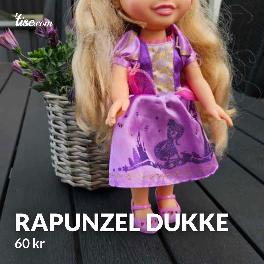 Rapunzel dukke