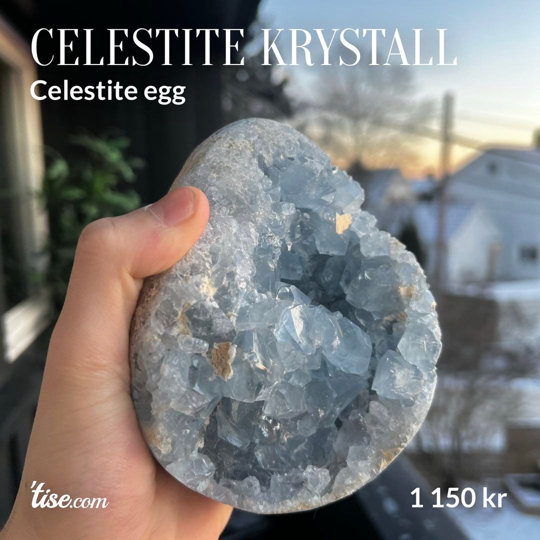 Celestite krystall