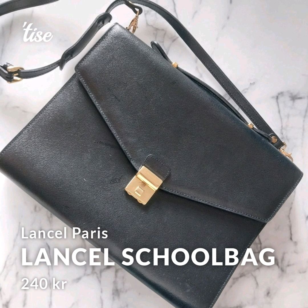 Lancel schoolbag