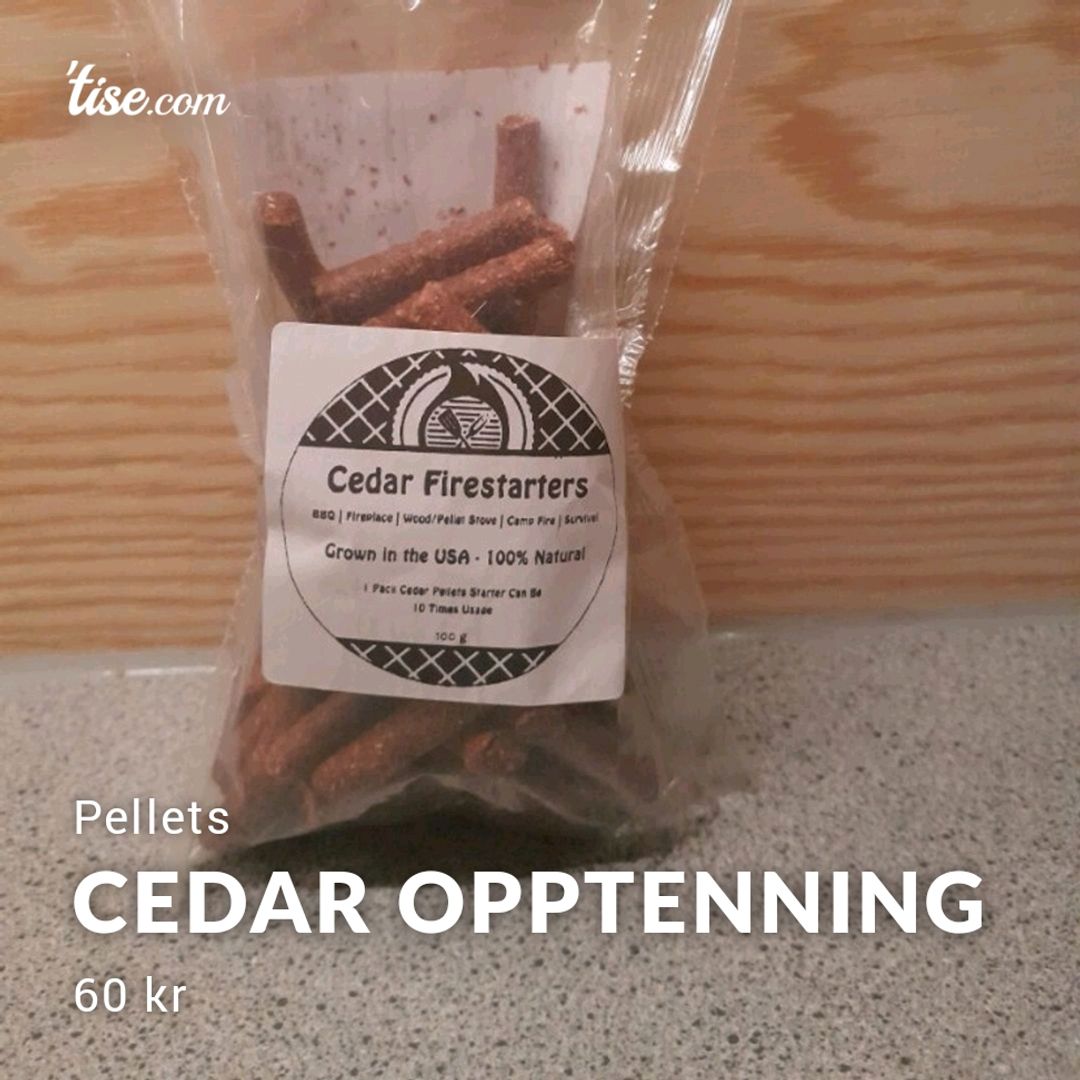 Cedar Opptenning