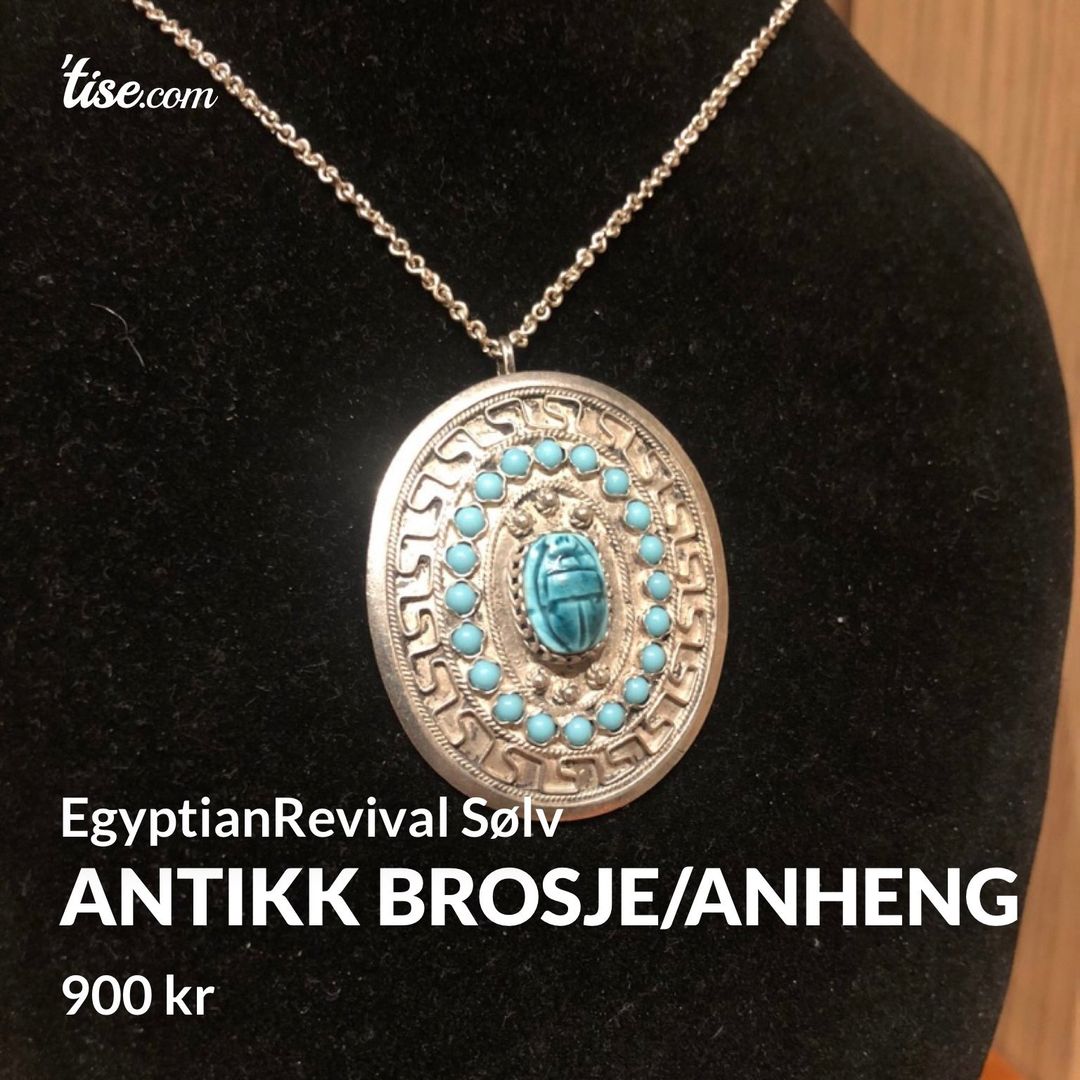 Antikk Brosje/Anheng