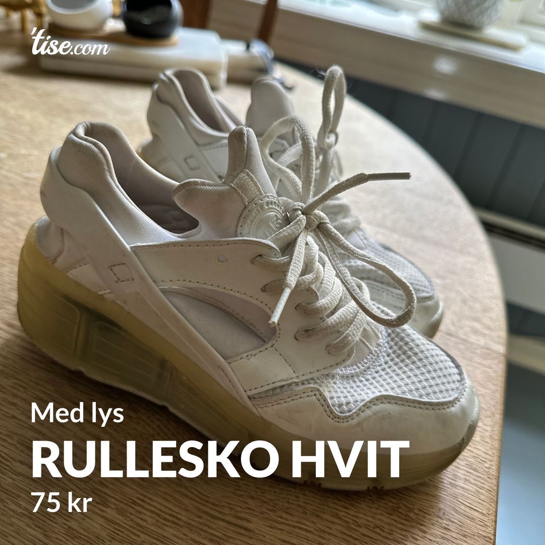 Rullesko hvit