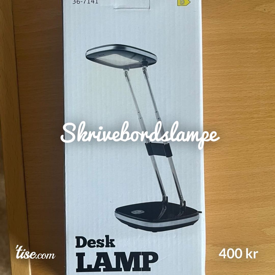 Skrivebordslampe