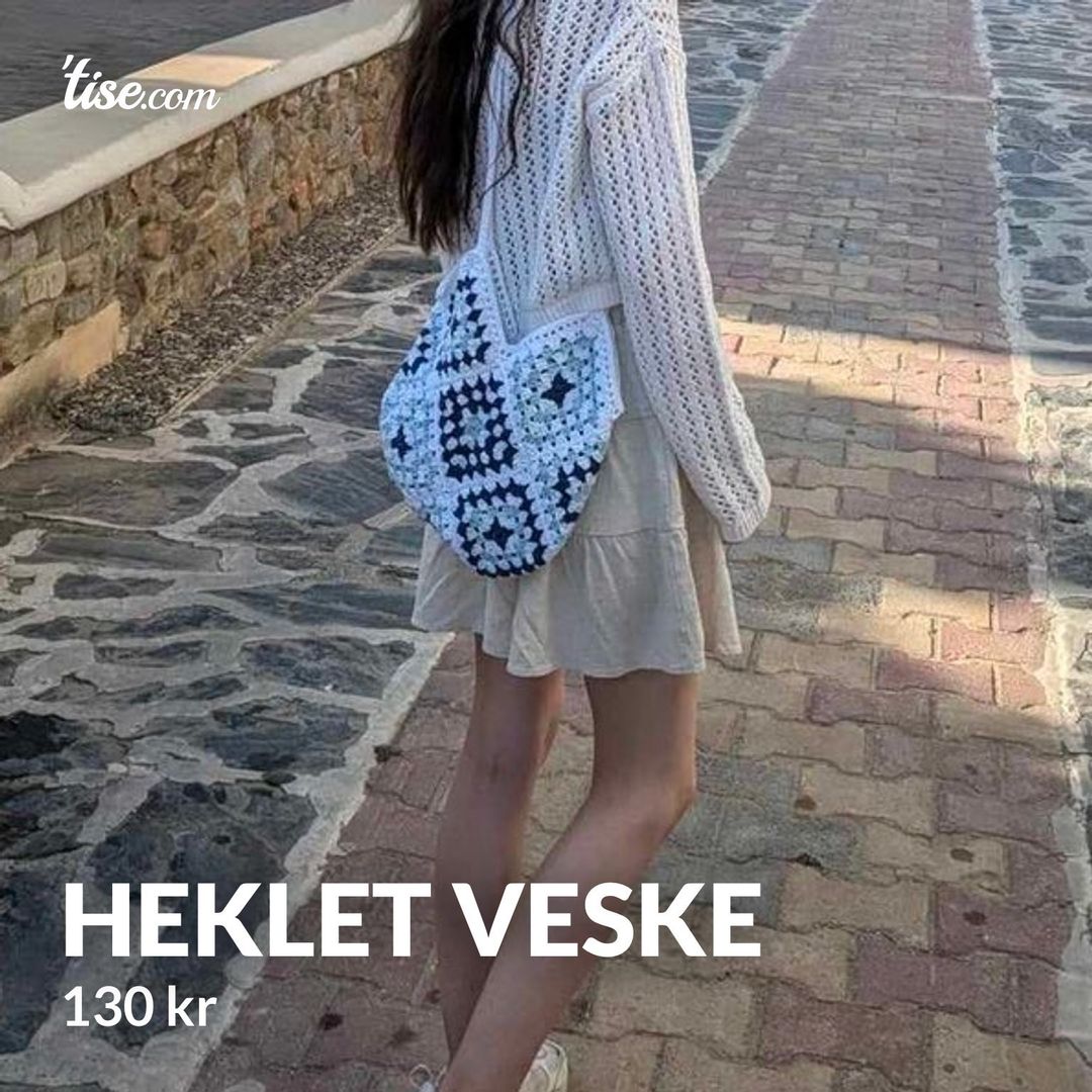 Heklet veske