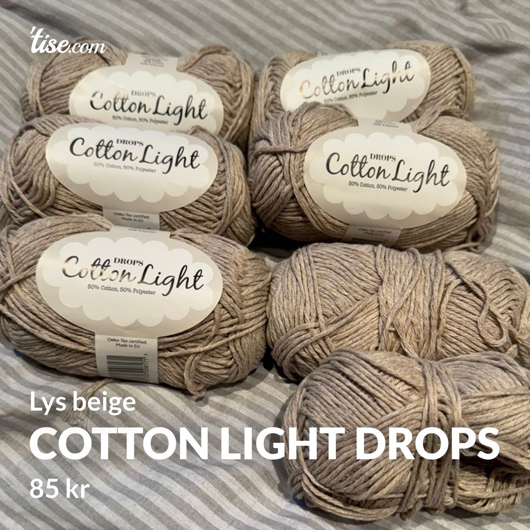 Cotton light drops