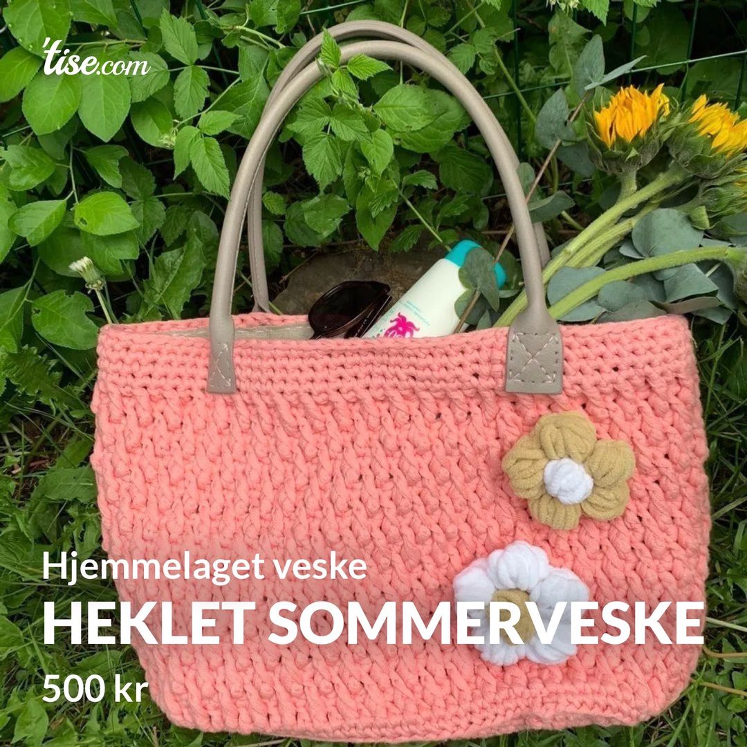 Heklet sommerveske