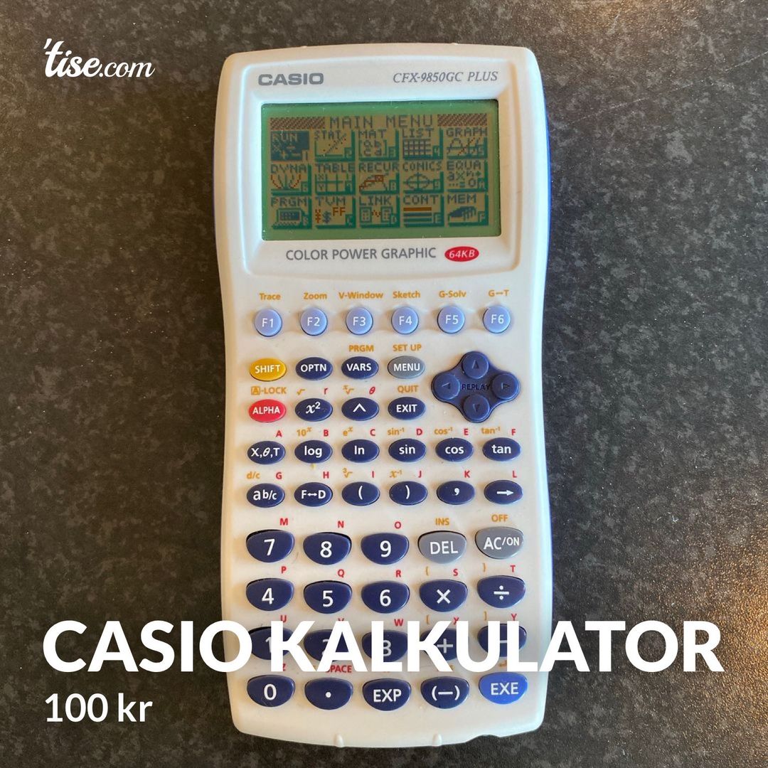 Casio kalkulator