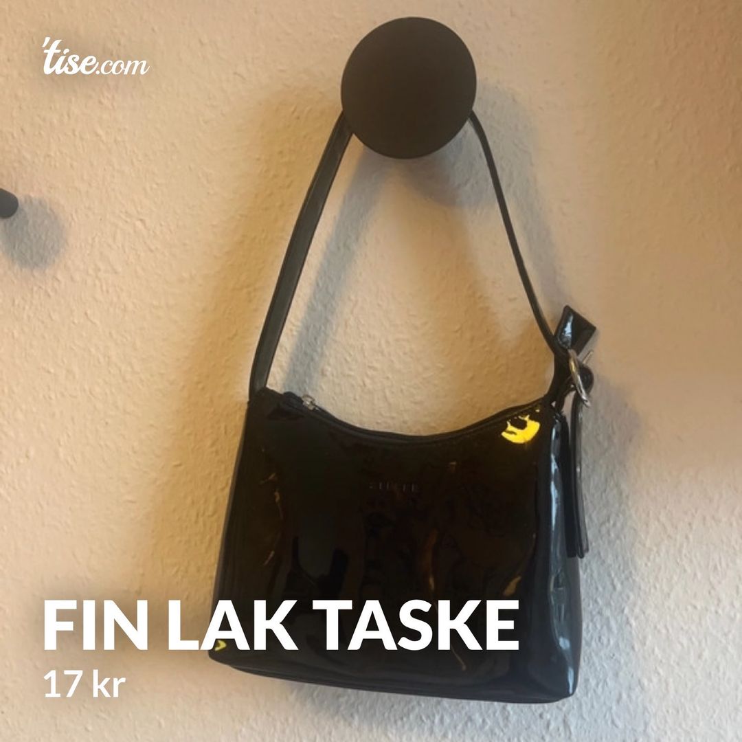 Fin lak taske