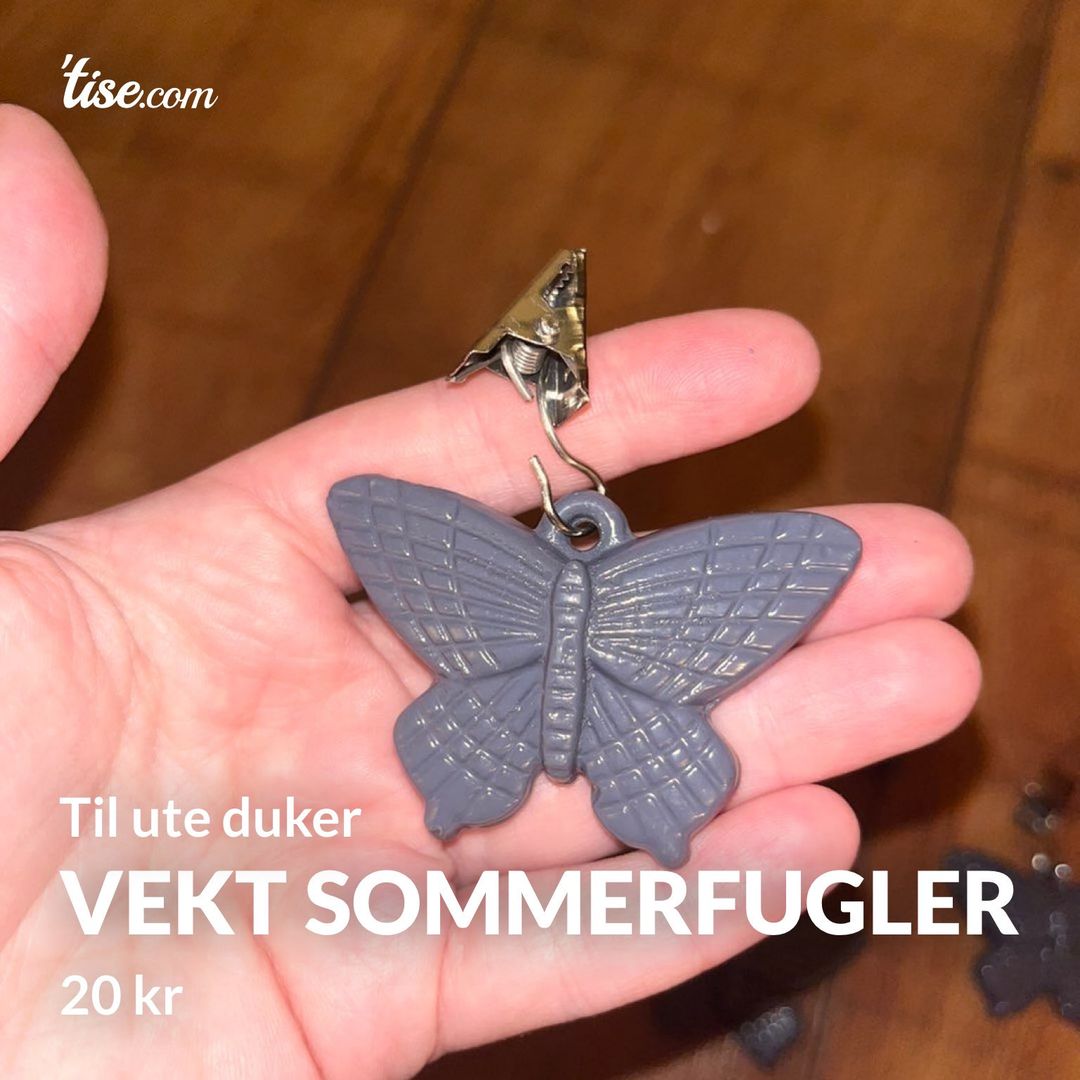 Vekt sommerfugler