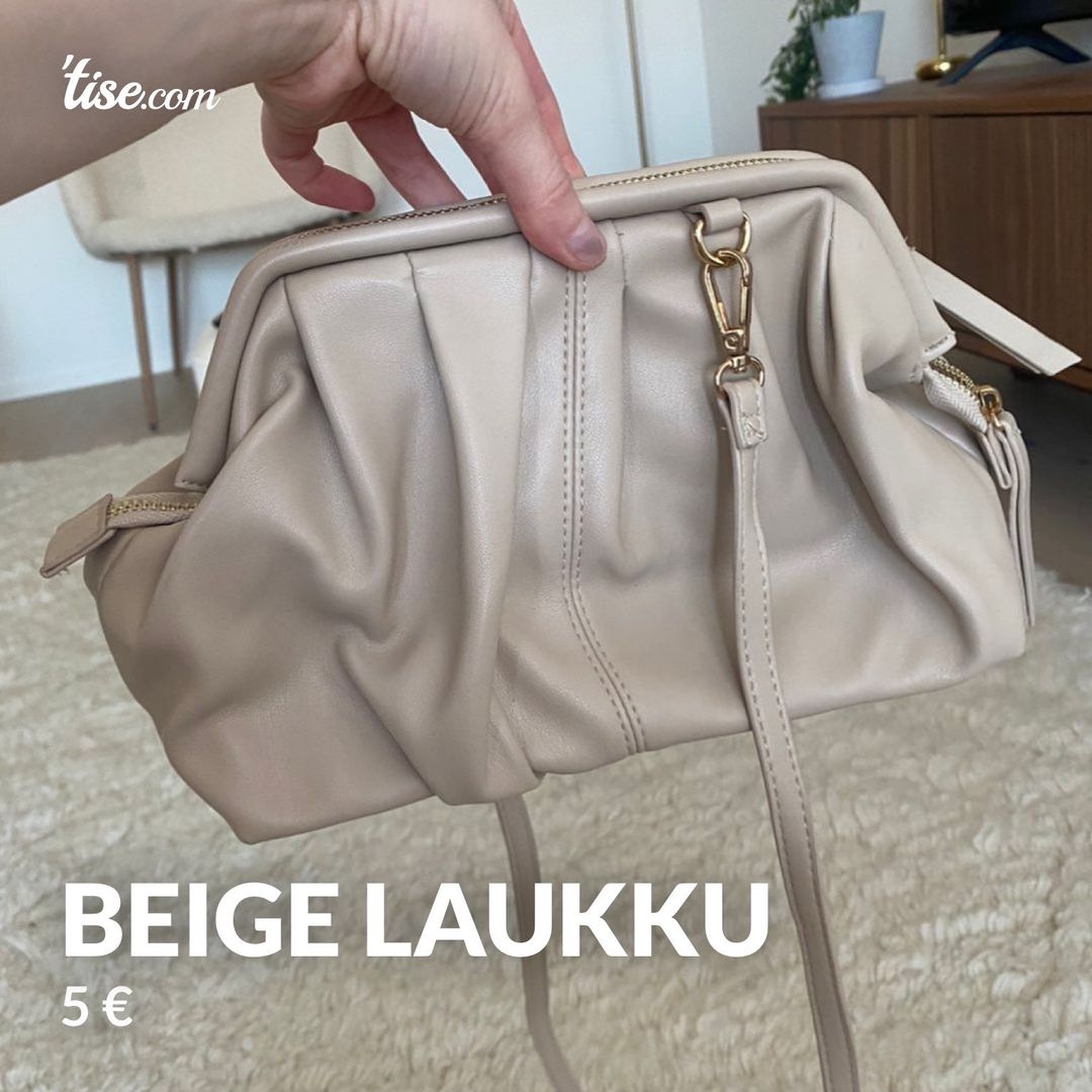 Beige laukku