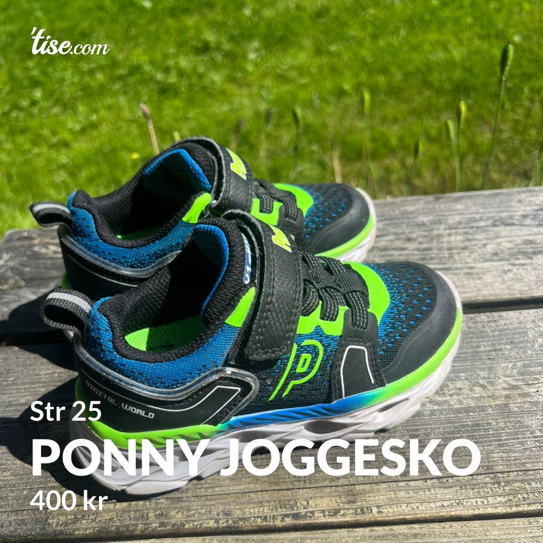 Ponny joggesko