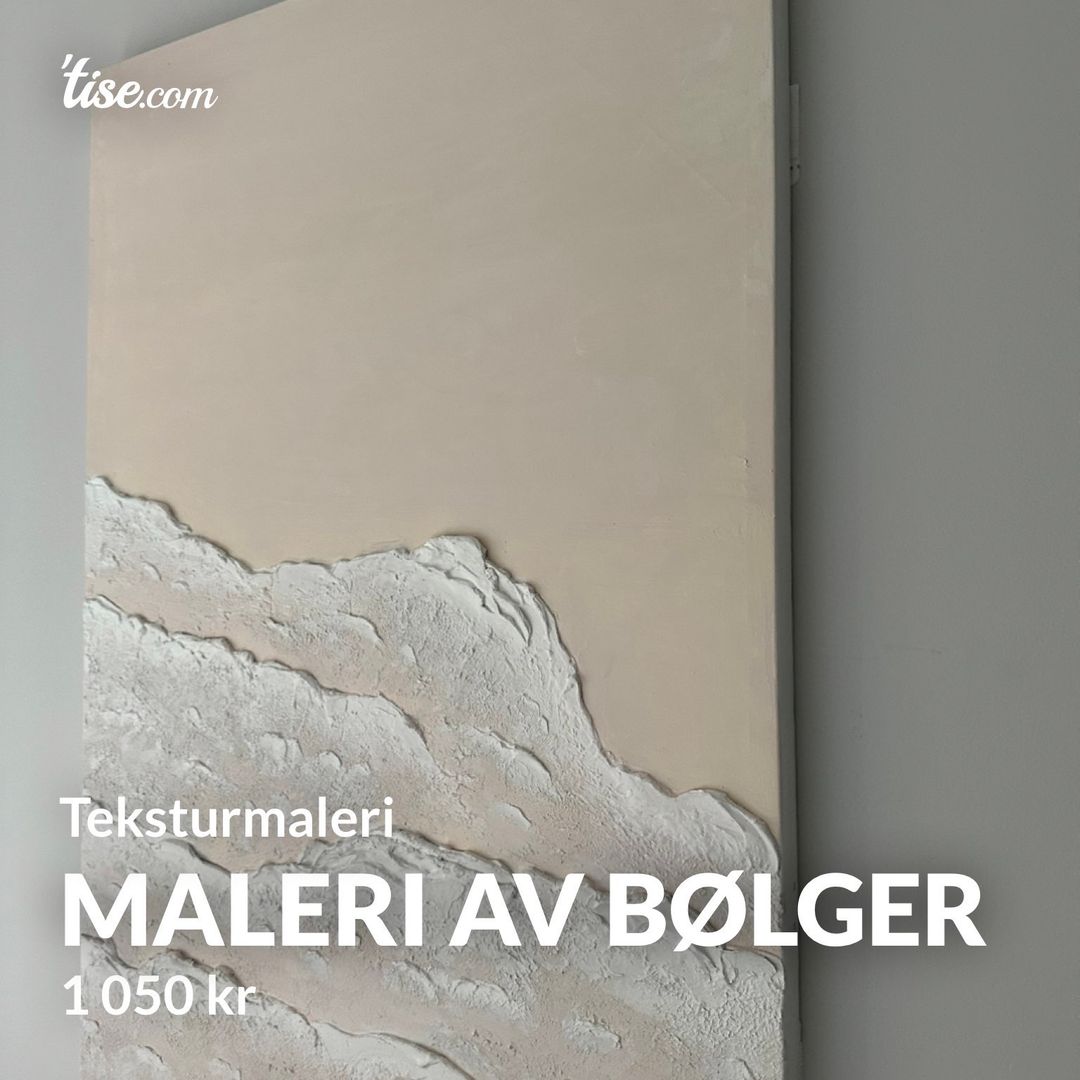 Maleri av bølger