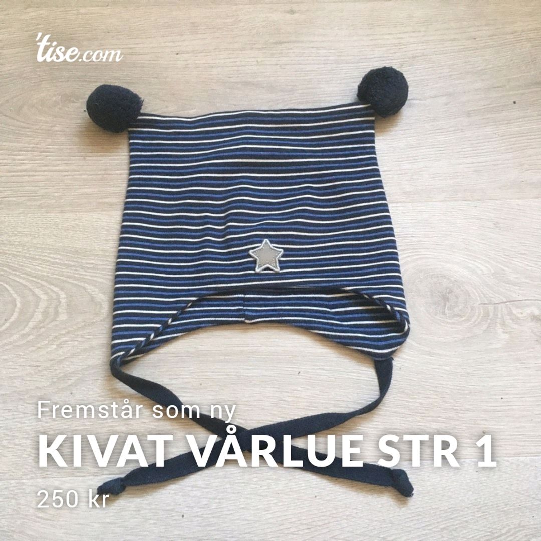 Kivat vårlue str 1