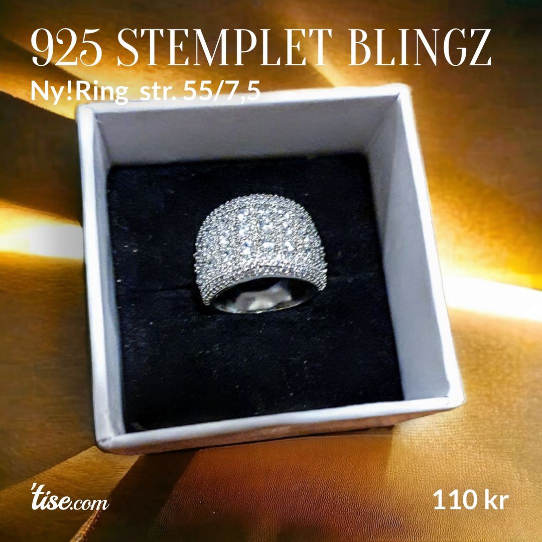 925 Stemplet Blingz