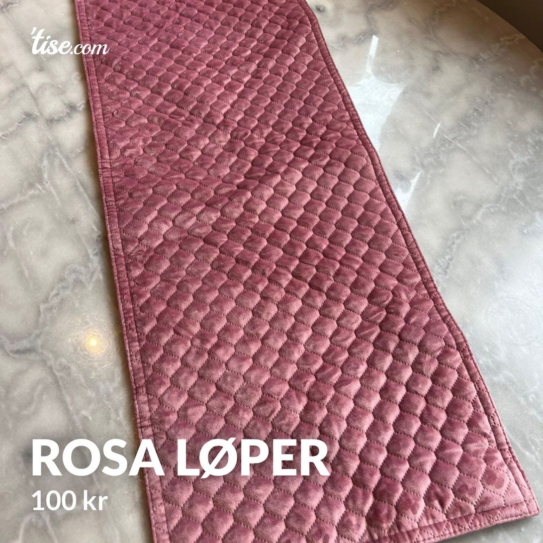 Rosa løper