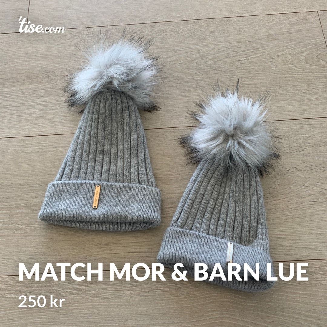 Match mor  barn lue