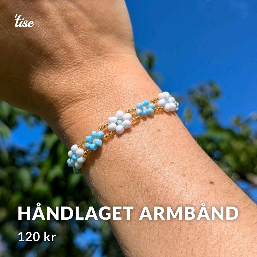 Håndlaget armbånd